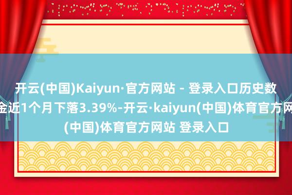 开云(中国)Kaiyun·官方网站 - 登录入口历史数据泄漏该基金近1个月下落3.39%-开云·kaiyun(中国)体育官方网站 登录入口