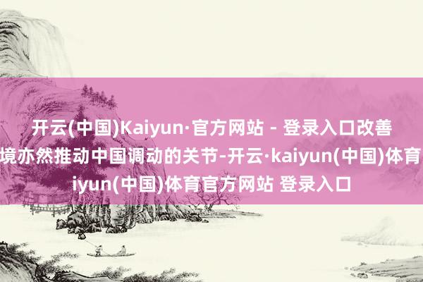开云(中国)Kaiyun·官方网站 - 登录入口改善民营企业的营商环境亦然推动中国调动的关节-开云·kaiyun(中国)体育官方网站 登录入口